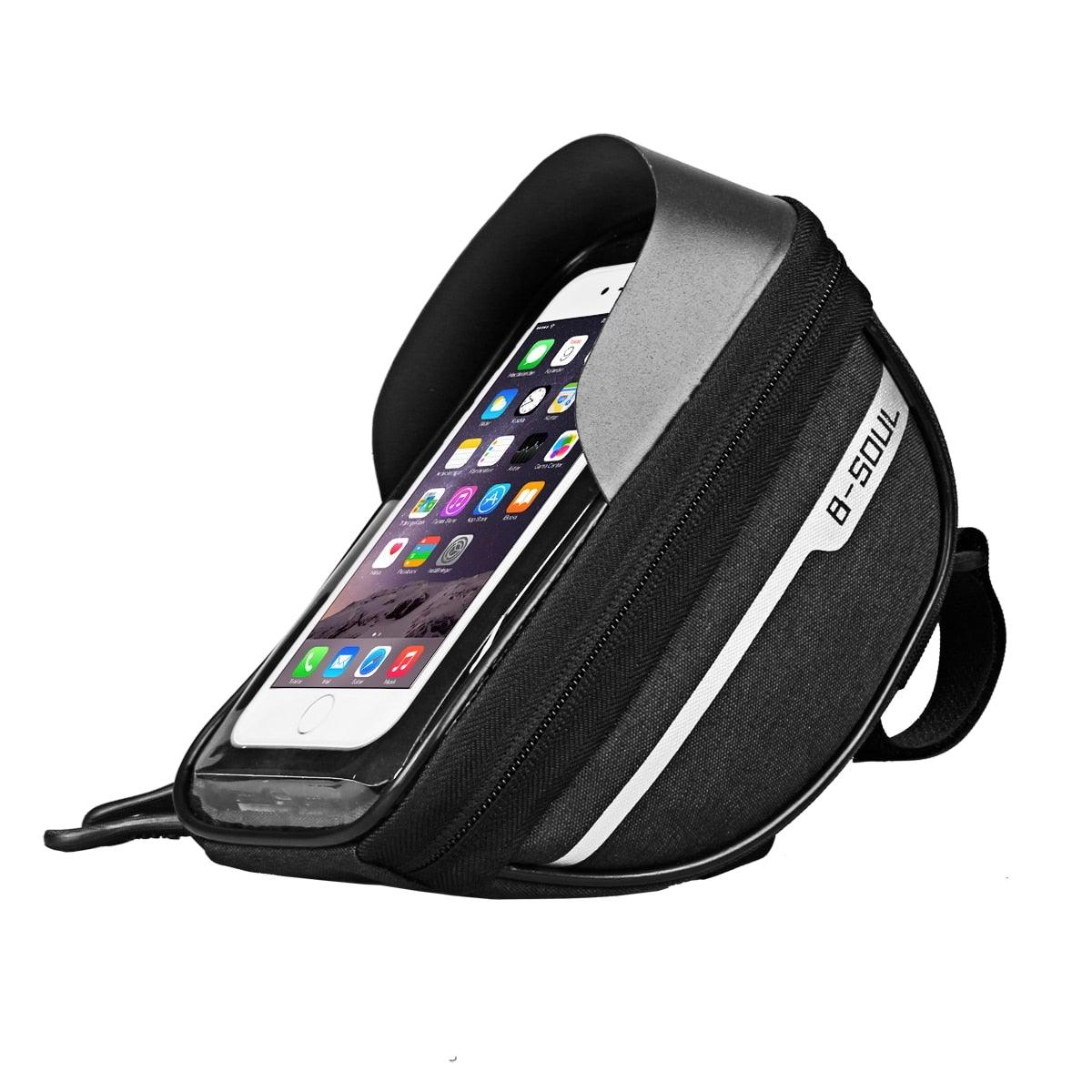 Cycling Bicycle Bike Head Tube Handlebar Cell Mobile Phone Bag