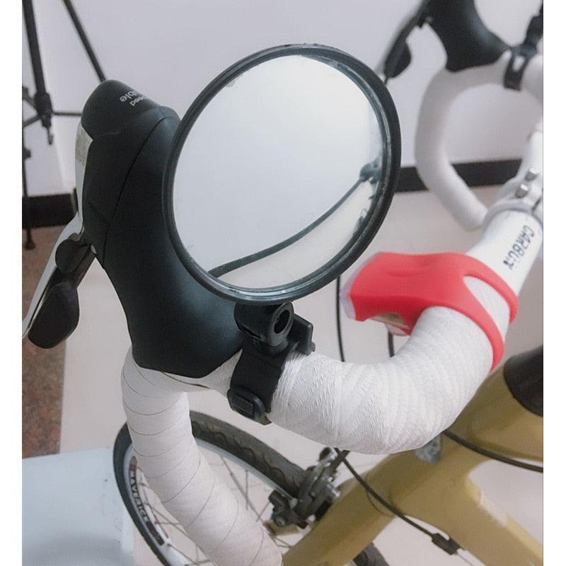Universal Bike Bicycle Cycling  Mirror Handlebar Wide Angle Rear View