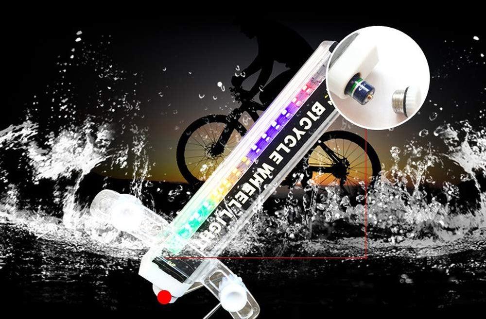 32 Pattern Bike Light Bicycle Wheel Light Double Display Flash 32 RGB LED Light