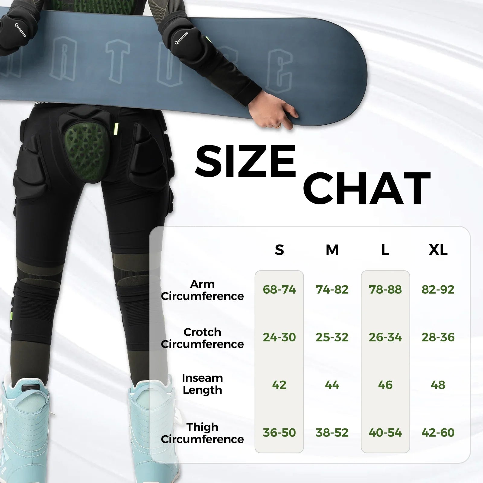 EVA Padded Ski Hip Protector