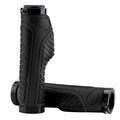 Bike Handle Grips with Double Lock-On Clamps – Aluminum