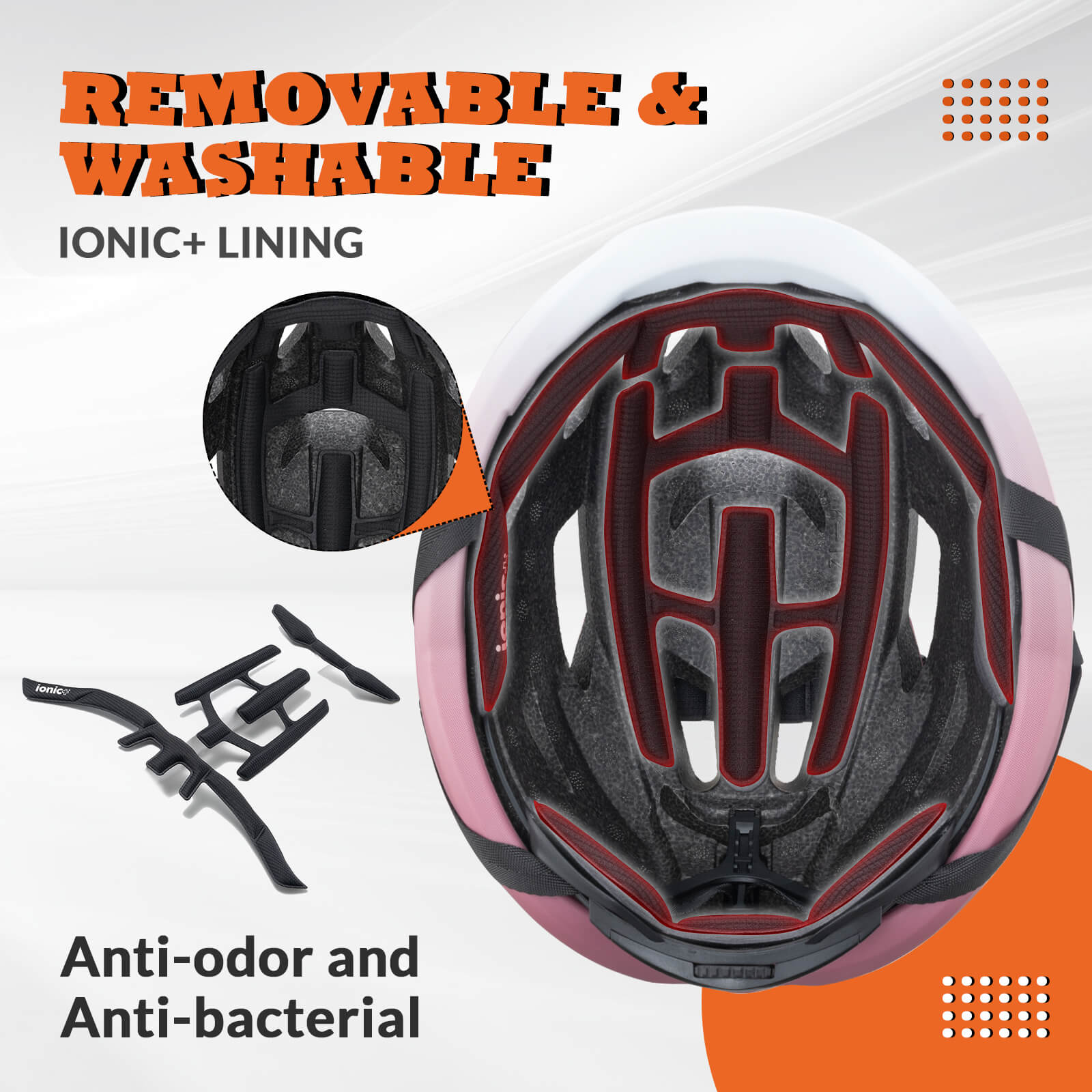 LK-12 Flowing Light Cycling Bike Helmet