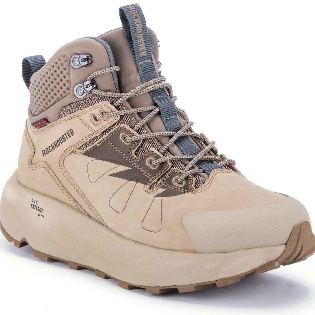 rockrooster Farmington Sand 6 Inch Waterproof Hiking Boots