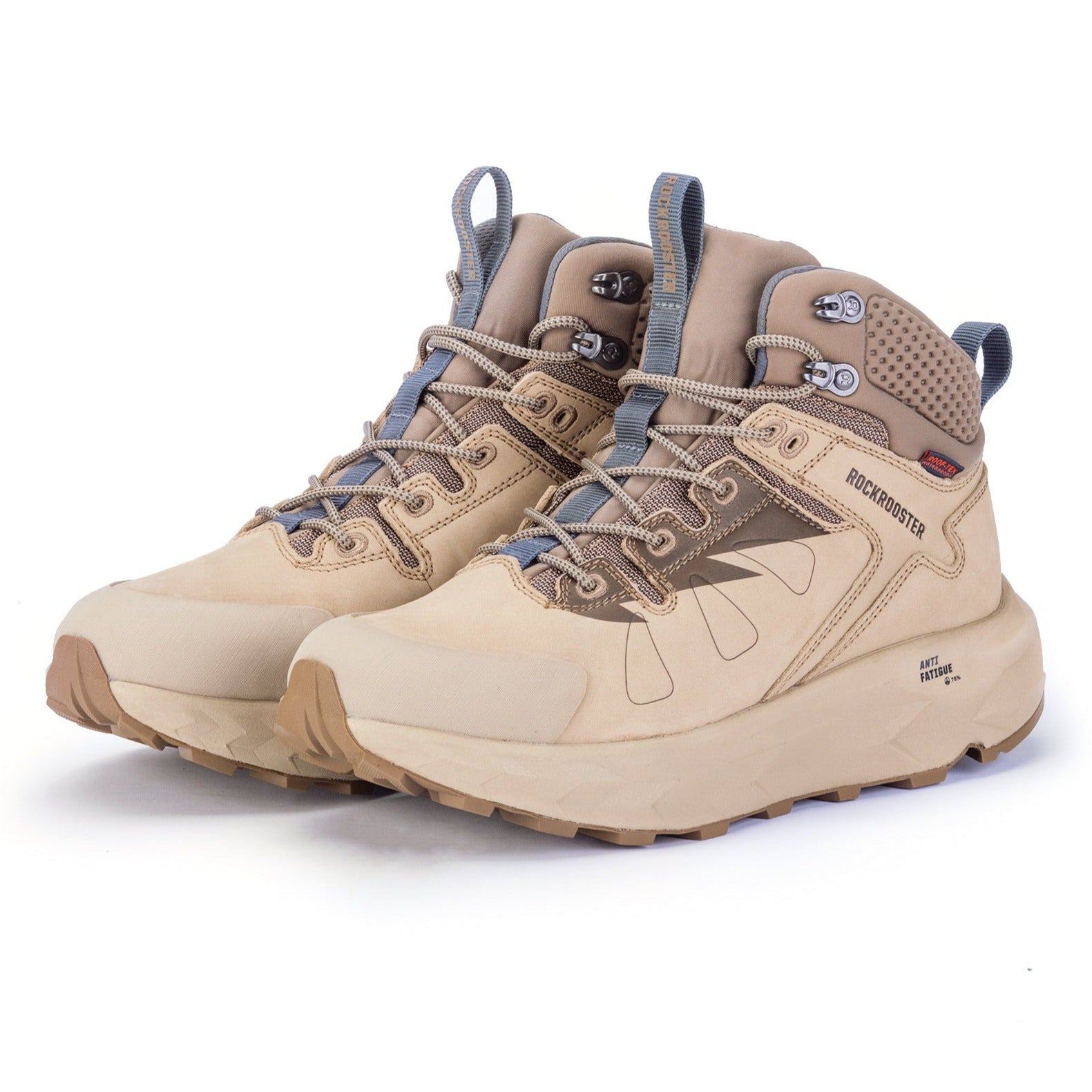 rockrooster Farmington Sand 6 Inch Waterproof Hiking Boots