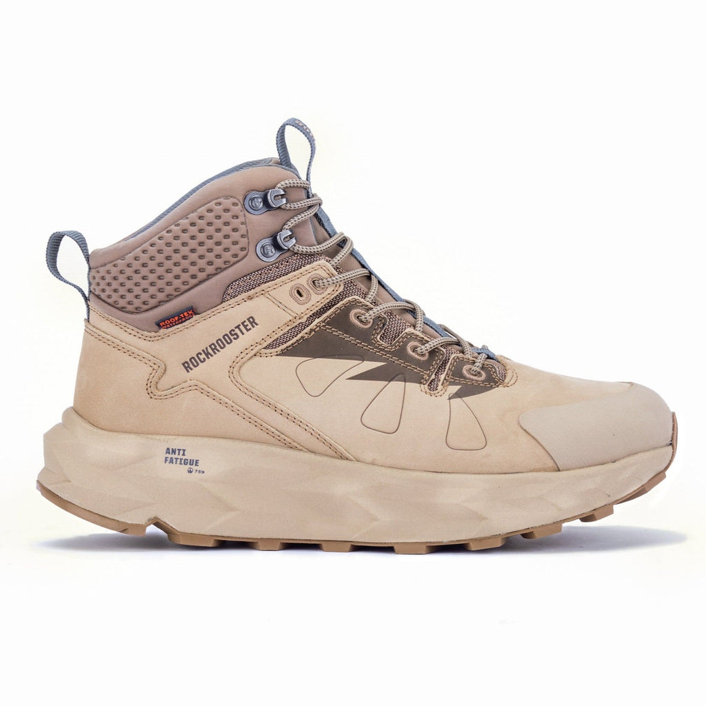 rockrooster Farmington Sand 6 Inch Waterproof Hiking Boots