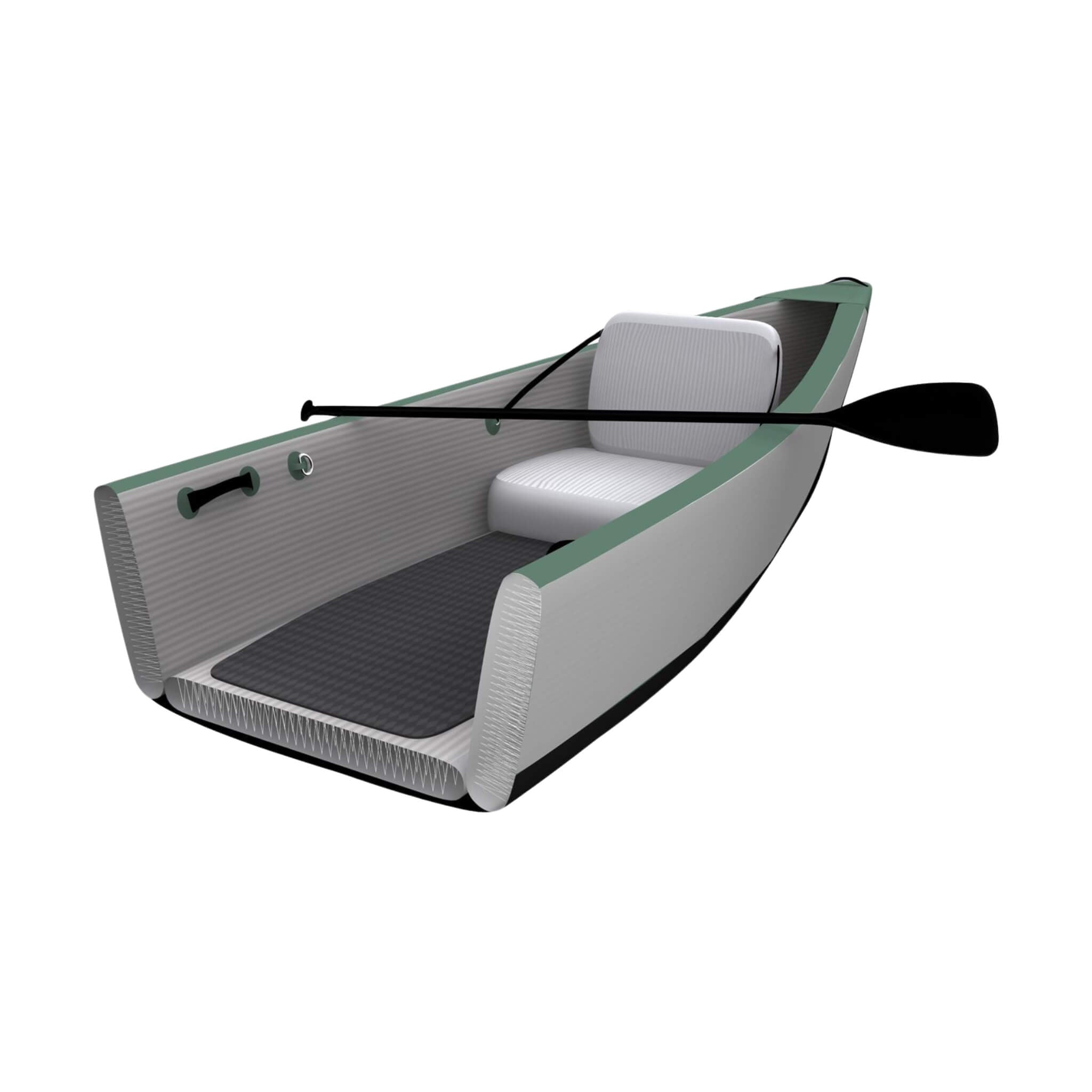 Sea Eagle 3-People  Inflatable Travel Canoe, 16FT