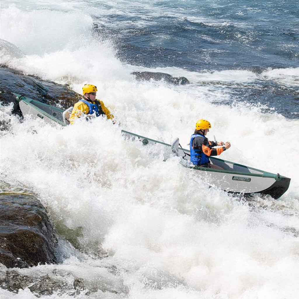 Sea Eagle 3-People  Inflatable Travel Canoe, 16FT