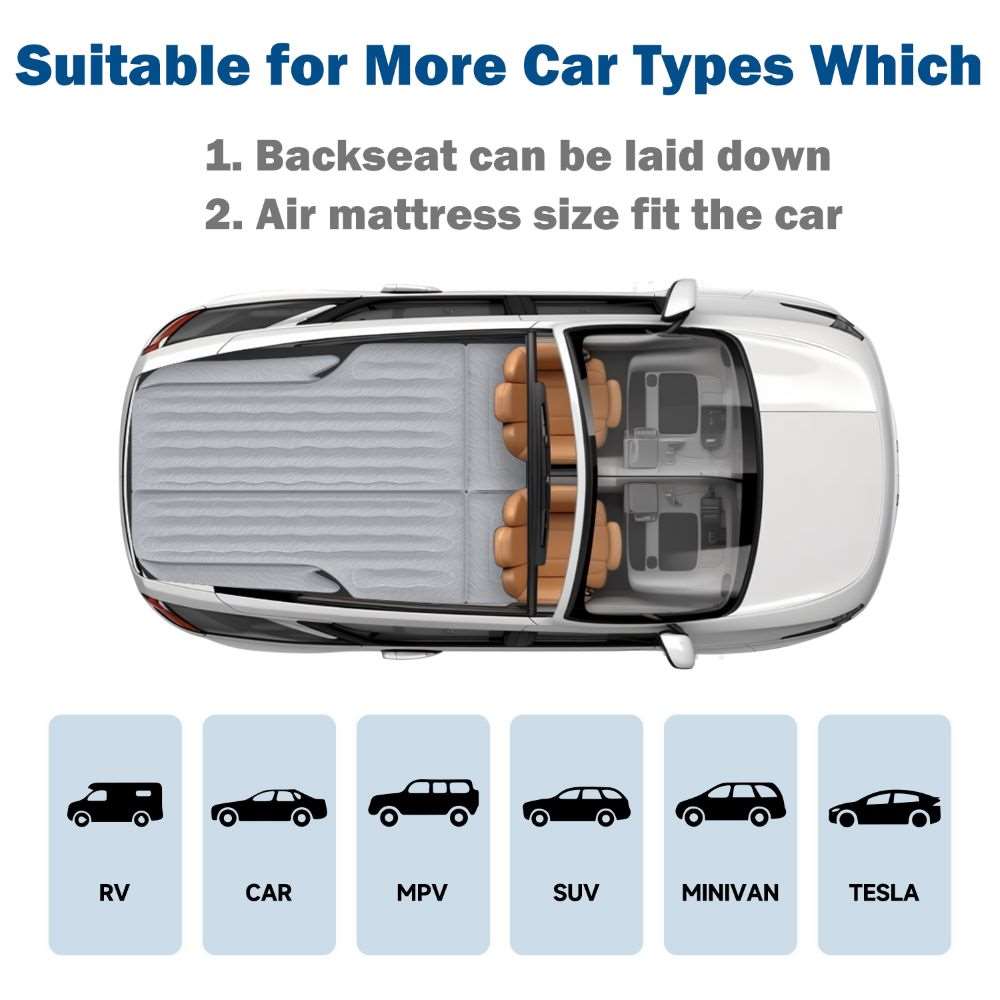 Umbrauto Car Camping SUV Air Mattress