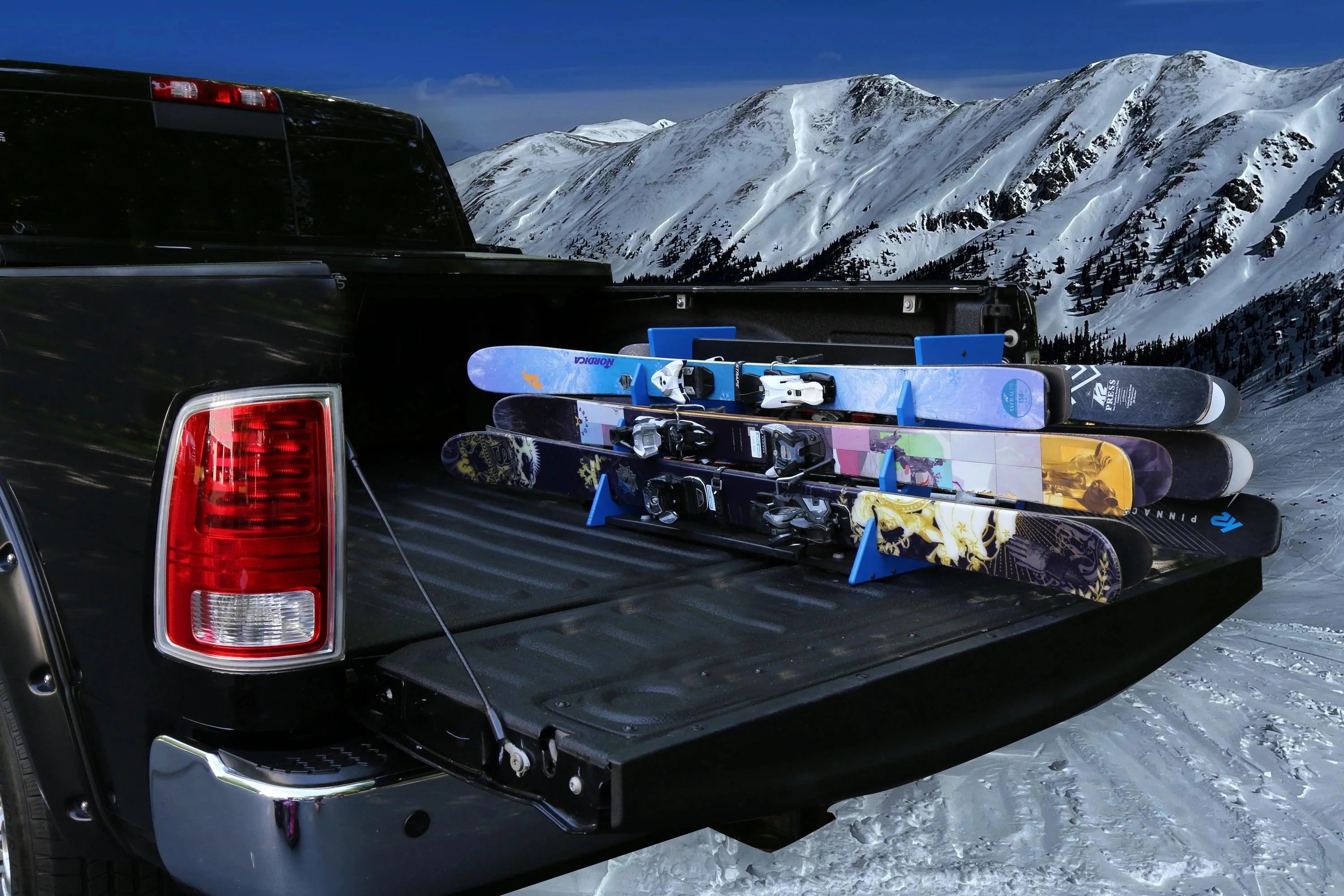 TRAPSKI SIX PACK Mobile All Mountain Ski and Snowboard Rack