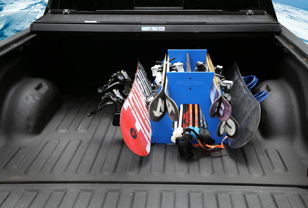 TRAPSKI SIX PACK Mobile All Mountain Ski and Snowboard Rack