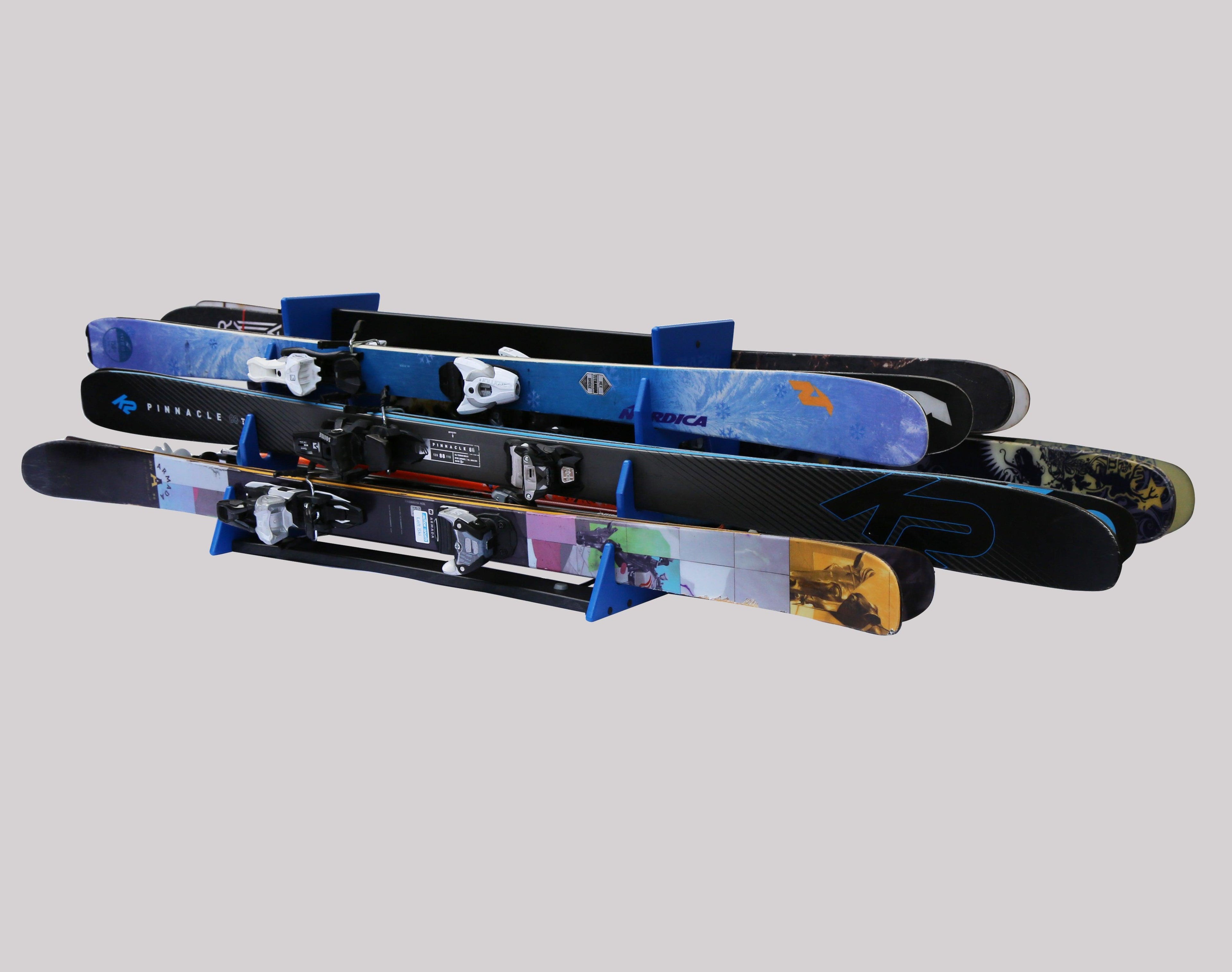 TRAPSKI SIX PACK Mobile All Mountain Ski and Snowboard Rack