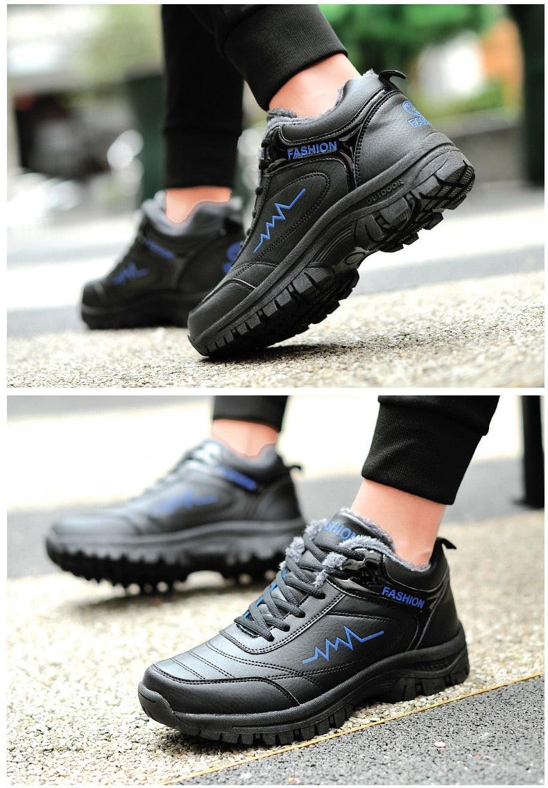 Winter Womens Mens Boots Shoes Plush Warm Sneakers