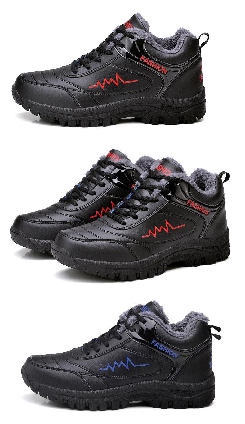 Winter Womens Mens Boots Shoes Plush Warm Sneakers