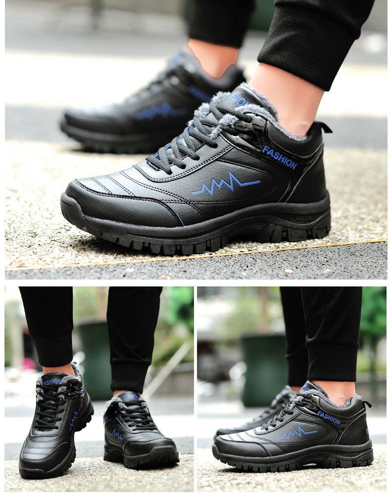 Winter Womens Mens Boots Shoes Plush Warm Sneakers